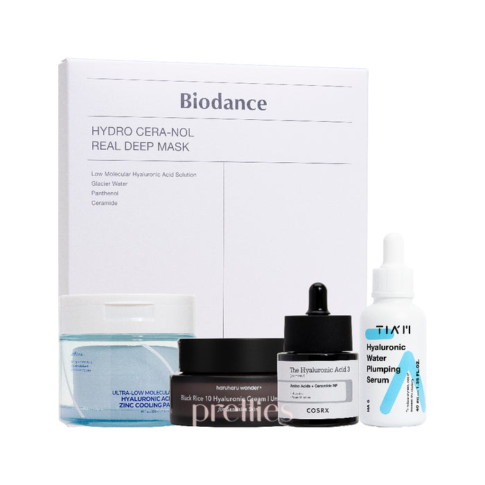 Special Hyaluronic Skincare Set (BIODANCE, COSRX, Haruharu Wonder, ISNTREE, TIA'M) [Set]