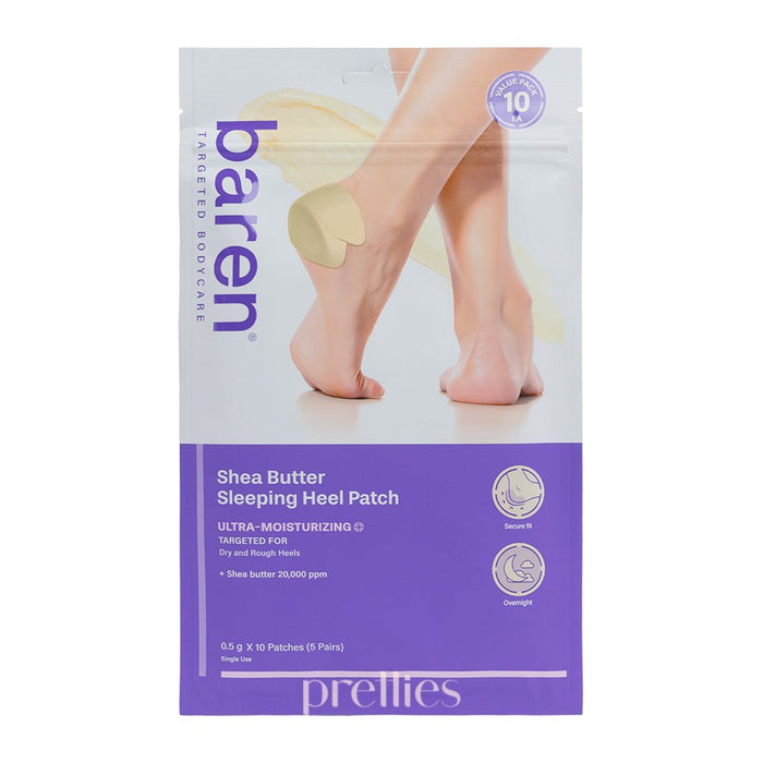 Baren Shea Butter Sleeping Heel Patch 10pcs