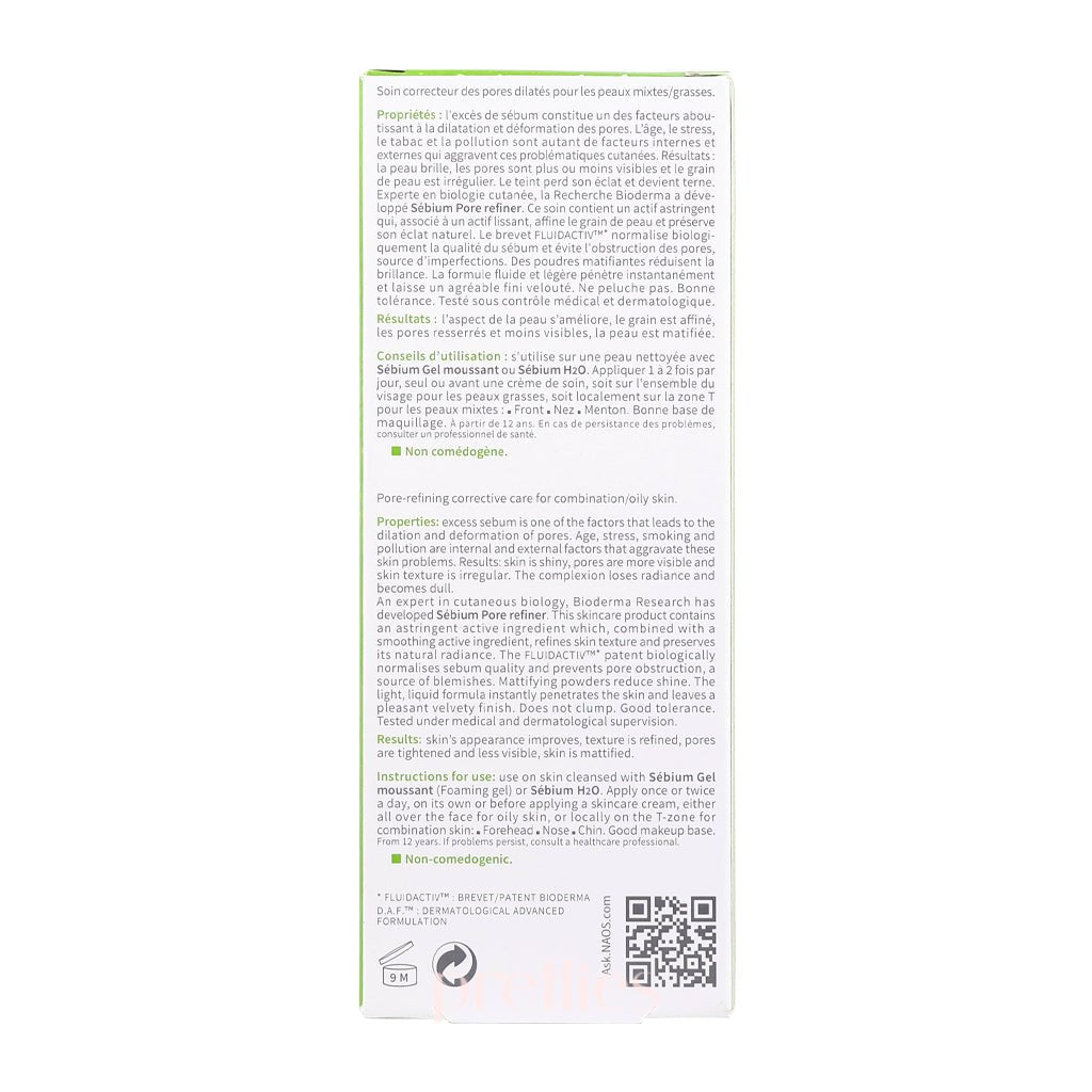 Bioderma Sebium Pore Refiner (Combination, Oily Skin) 30ml 
