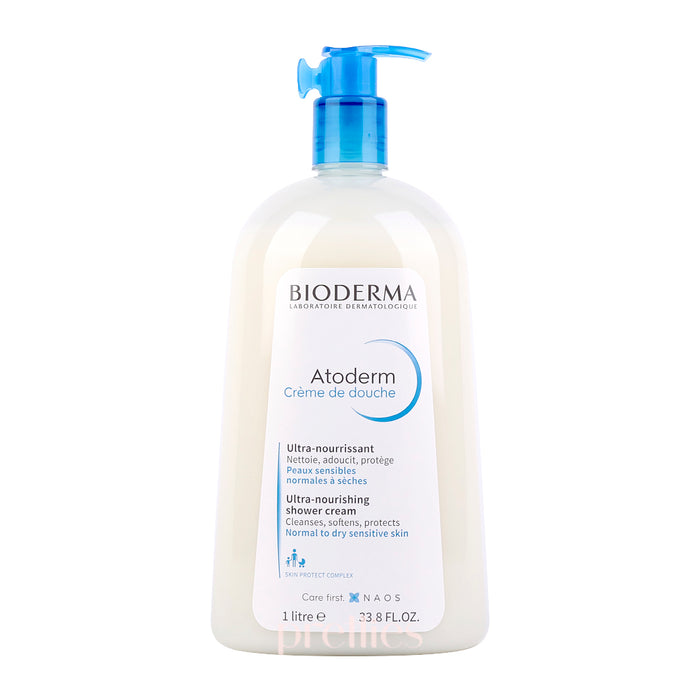 Bioderma Atoderm Shower Cream (Normal, Dry, Sensitive Skin) 1000ml (White)