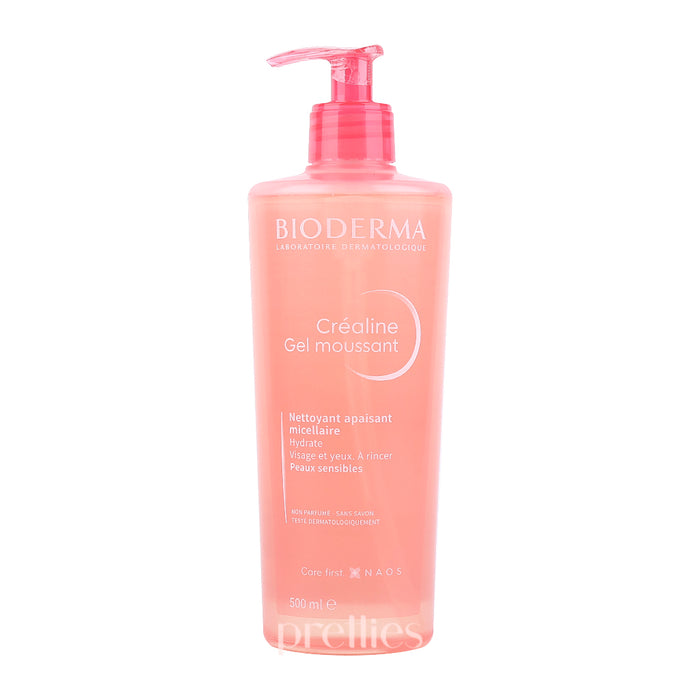 Bioderma Sensibio Gel moussant (Sensitive Skin) 500ml (Pink)