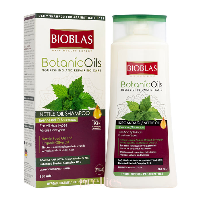 Bioblas BotanicOils 蕁麻油防脫髮豐盈洗髮水 (幼細髮質適用) 360ml