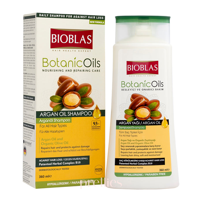 Bioblas BotanicOils Argan Oil Shampoo (Smoothing & Anti Hair Loss) 360ml