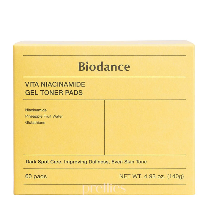Biodance Vita Niacinamide Gel Toner Pads 60 Pads 