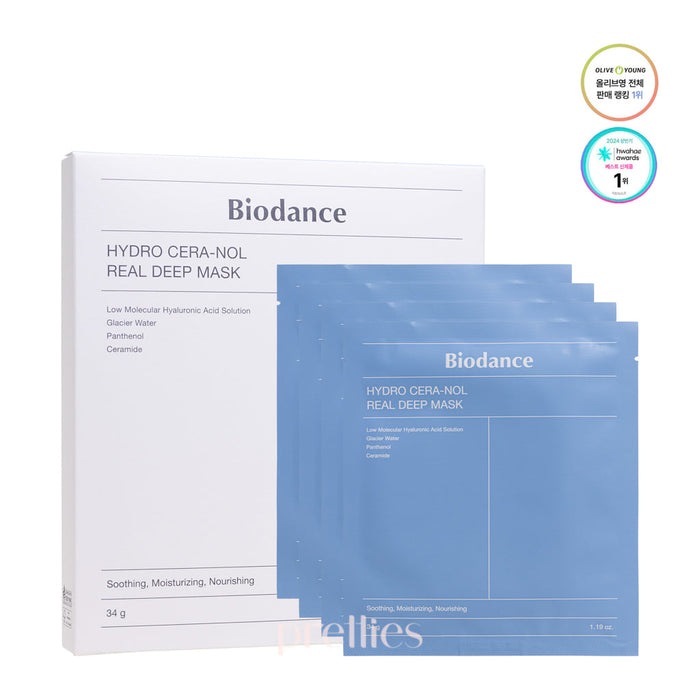 BIODANCE Hydro Cera-nol Real Deep Mask 1Box (4pcs/box)