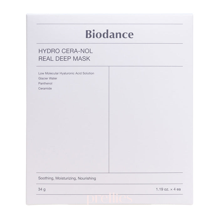 BIODANCE Hydro Cera-nol Real Deep Mask 1Box (4pcs/box)