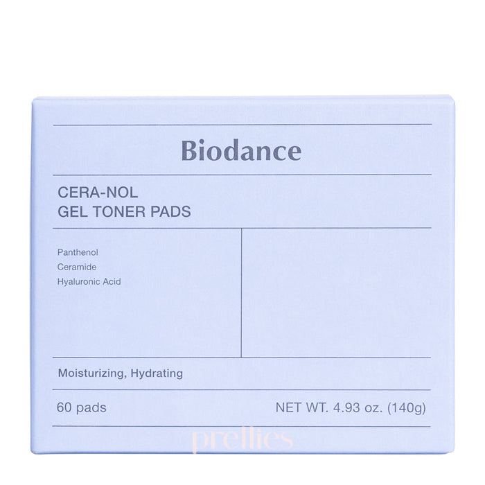 BIODANCE Cera-nol Gel Toner Pads 60 Pads