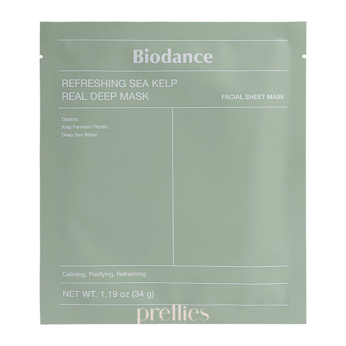 BIODANCE Refreshing Sea Kelp Real Deep Mask 1pc - Pretties.com.hk