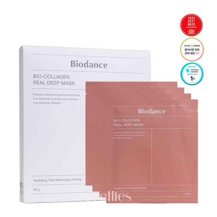 Biodance Bio Collagen Real Deep Mask (4pcs/box)