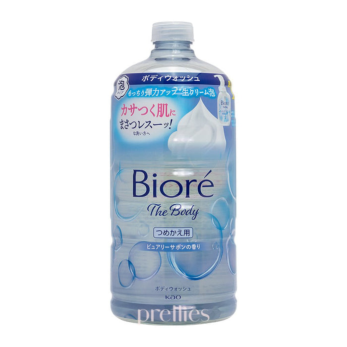 BIORE U The Body Form Wash (Refill) 780ml (Purely Sabon - Blue)