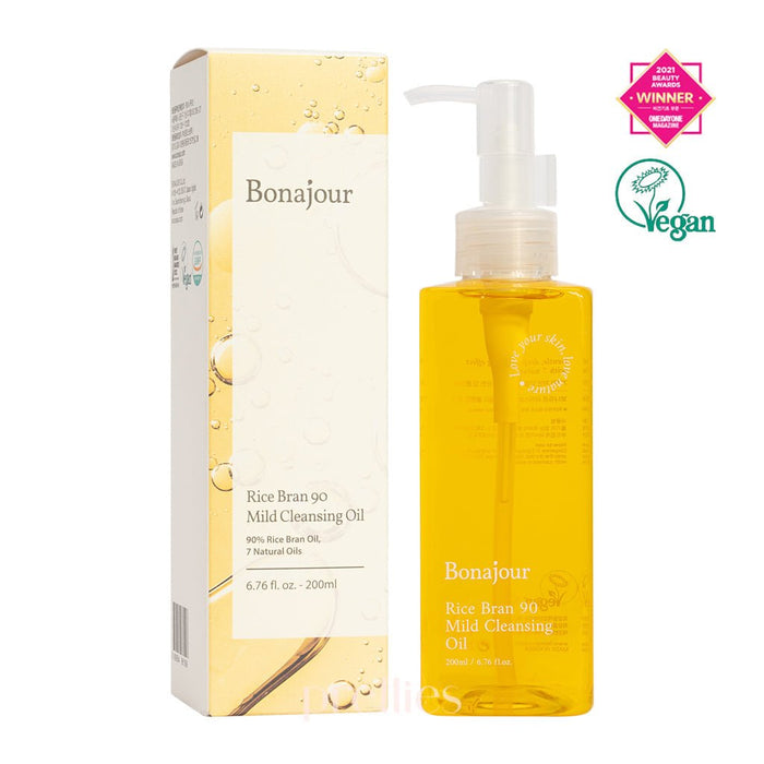 Bonajour Rice Bran 90 Mild Cleansing Oil 200ml 