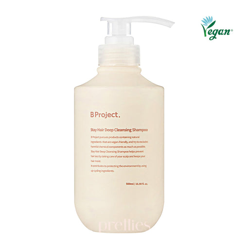 B Project Stay Hair Deep Cleansing Shampoo 500ml