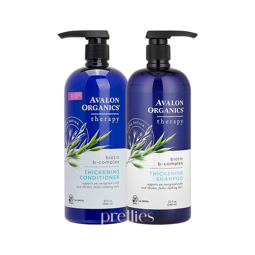 Avalon Organics Thickening Biotin B - Complex 1+1 (Shampoo + Conditioner) [Set] - Pretties.com.hk