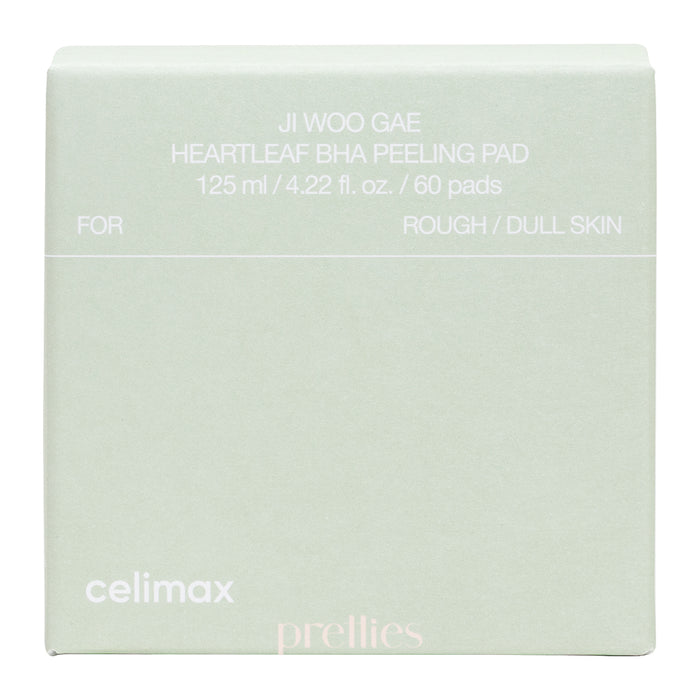 Celimax魚腥草 BHA 去角質爽膚棉 125ml/60片