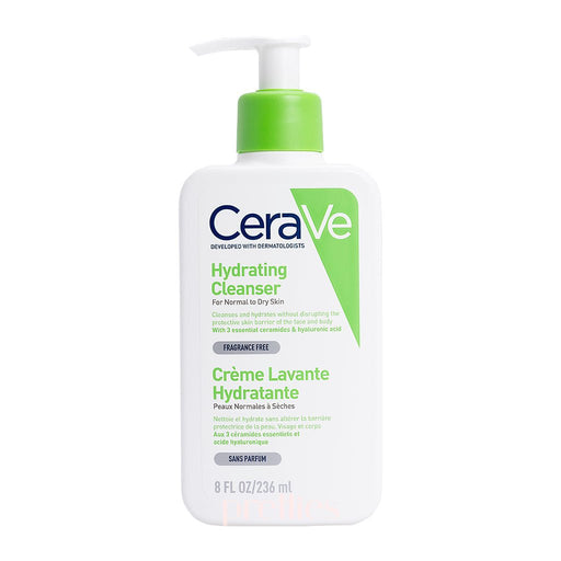 CeraVe Hydrating Cleanser (For Normal to Dry Skin) 236ml (Green) 