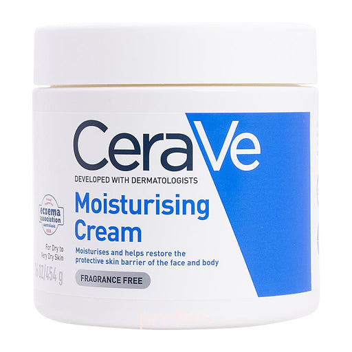 CeraVe Moisturizing Cream (For Dry to Very Dry Skin) 454g 