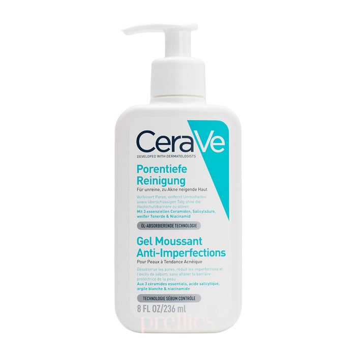CeraVe 抗痘粉刺潔面啫喱 236ml
