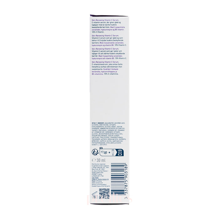 CeraVe Skin Renewing 10% Pure Vitamin C Serum 30ml