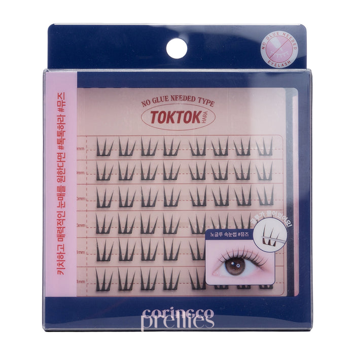 CORINGCO Toktok Hara No Glue Eyelash #Muse (48pcs)