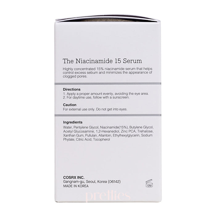 COSRX The Niacinamide 15 Serum 20ml