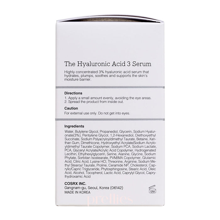 COSRX The Hyaluronic Acid 3 Serum 20ml