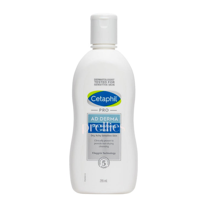 Cetaphil PRO AD Derma Skin Restoring Wash 295ml - Pretties.com.hk