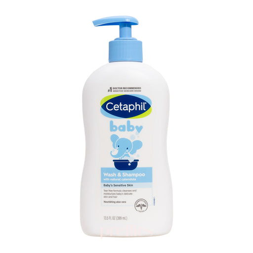 Cetaphil Baby 2-in-1 Hair Shampoo And Body Wash (with Natural Calendula) 399ml