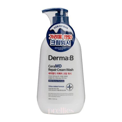 DERMA:B CeraMD Repair Cream Wash 400ml
