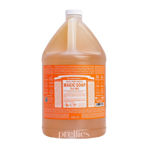 Dr.Bronner's 18-IN-1 Organic Tea Tree Liquid Soap (1gal) 3.8L 