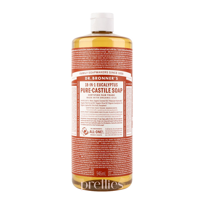 Dr.Bronner's 18-IN-1 Organic Organic Eucalyptus Liquid Soap 946ml