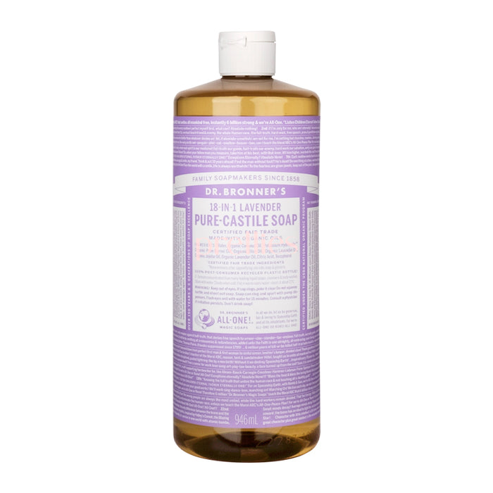 Dr.Bronner's 18-IN-1 Organic Lavender Liquid Soap 946ml