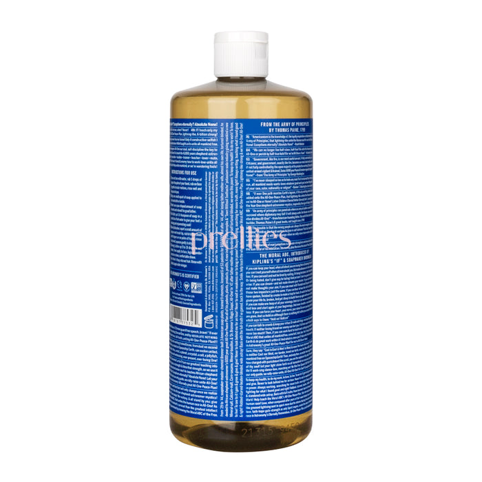 Dr.Bronner's 18-IN-1 Organic Peppermint Liquid Soap 946ml