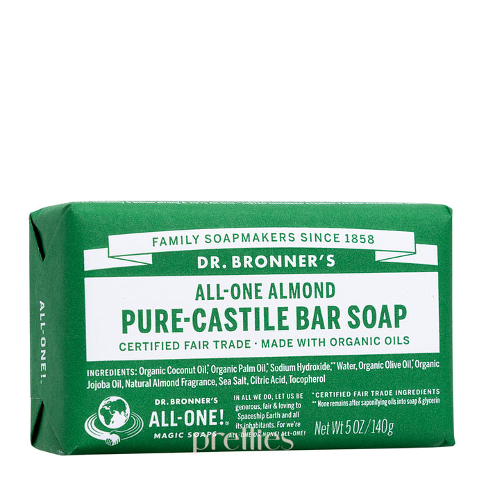 Dr.Bronner's ALL-ONE Organic Almond Bar Soap 140g