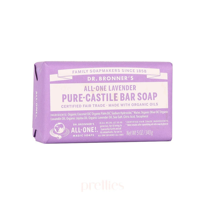 🎁 Dr.Bronner's ALL - ONE Organic Lavender Bar Soap 140g (100% off) - Pretties.com.hk
