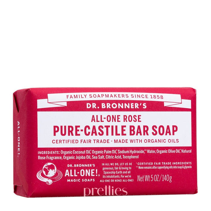 🎁 Dr.Bronner's ALL - ONE Organic Rose Bar Soap 140g (100% off) - Pretties.com.hk