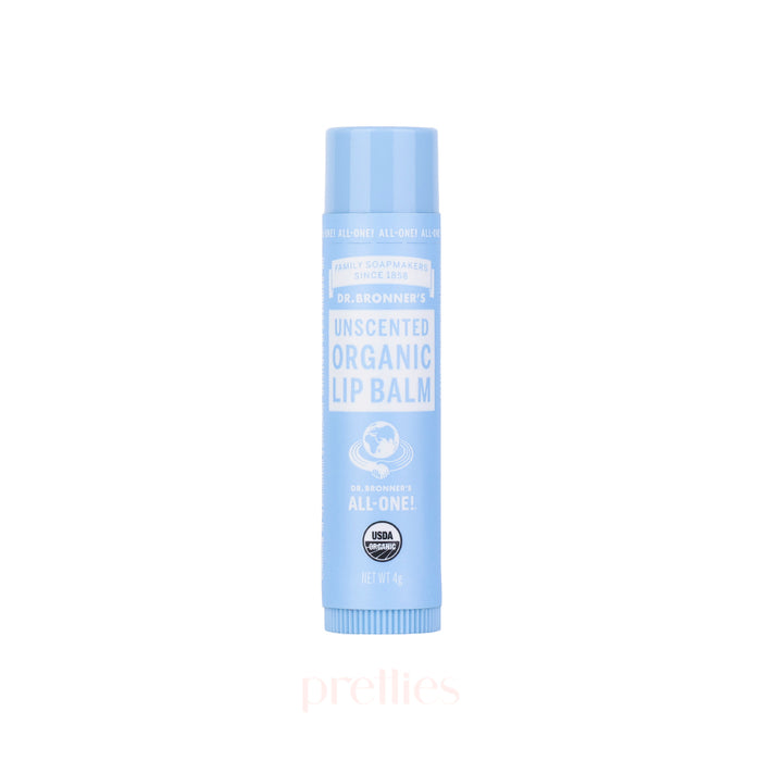 Dr.Bronner's Organic Naked Unscented Lip Balm 4g