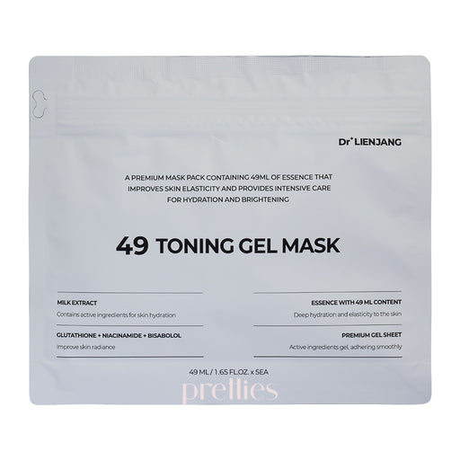 Dr.LIENJANG 49 Toning Gel Mask 49ml (5pcs)