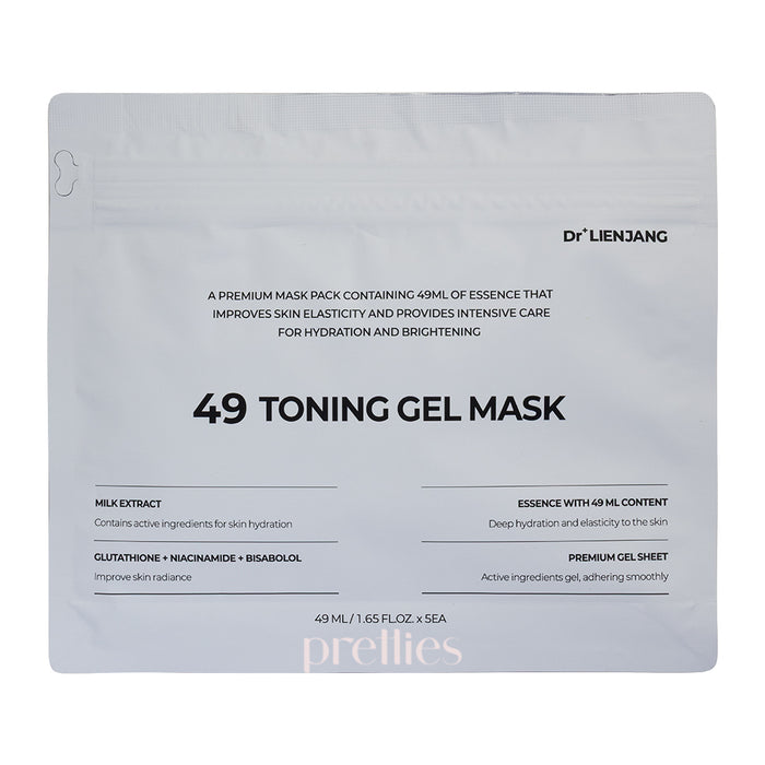 Dr.LIENJANG 49 Toning Gel Mask 49ml (5pcs)