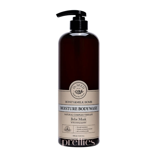 Dr.SEED Honey & Milk Bomb Moisture Body Wash 1000ml (Bebe Musk) 