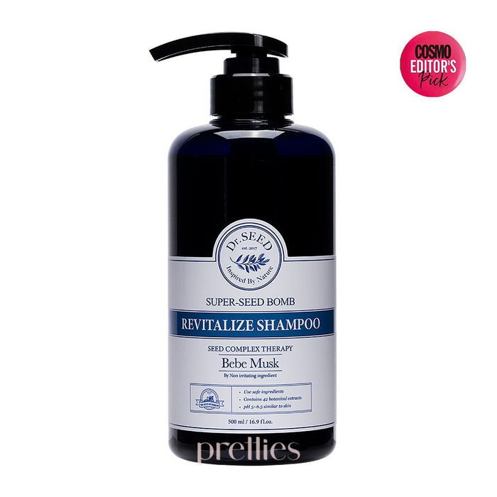 Dr.SEED Super Seed Bomb Revitalize Shampoo 500ml (Bebe Musk) 