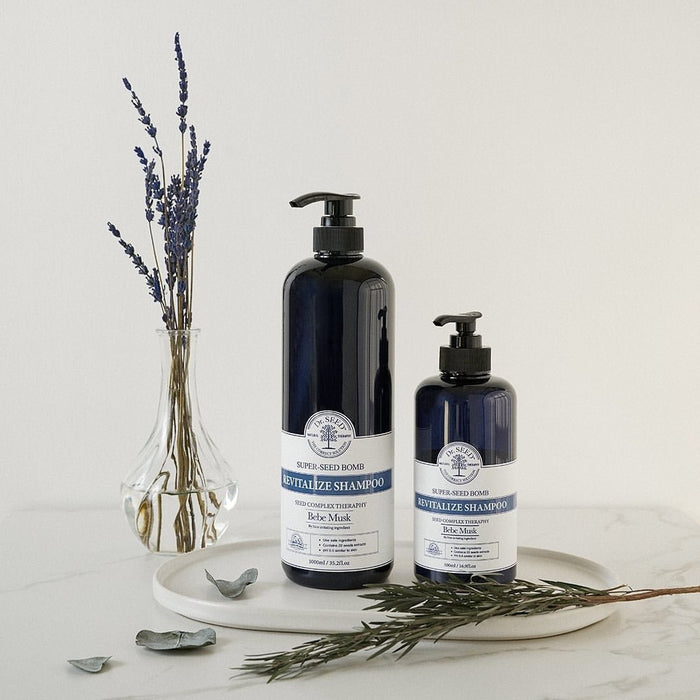 Dr.SEED Super Seed Bomb Revitalize Shampoo 500ml (Bebe Musk) 