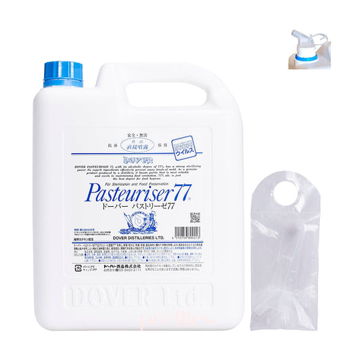 Dover Pasteuriser 77 Alcohol Disinfectant (Refill) 5L - Pretties.com.hk