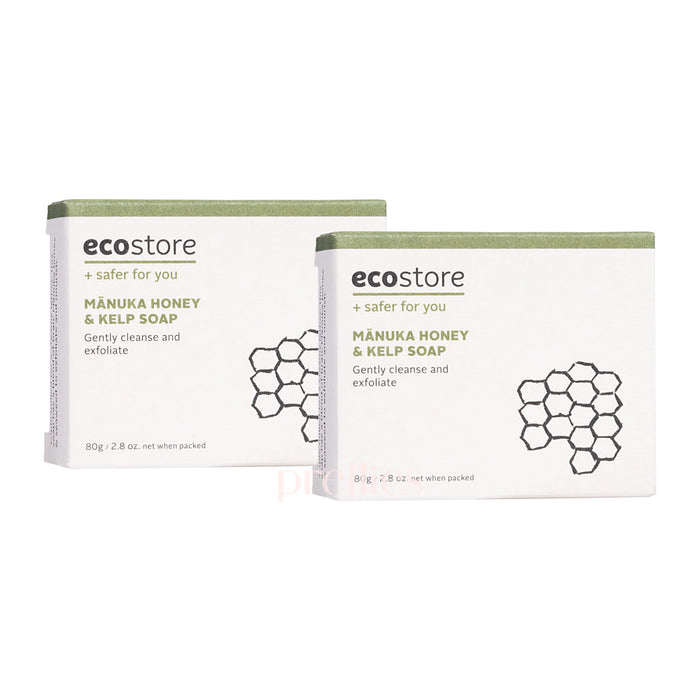 Ecostore Manuka Honey & Kelp Soap 80g x2pcs