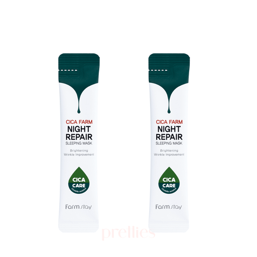 Farmstay Cica Farm Night Repair Sleeping Mask 4ml x 1pc - Pretties.com.hk