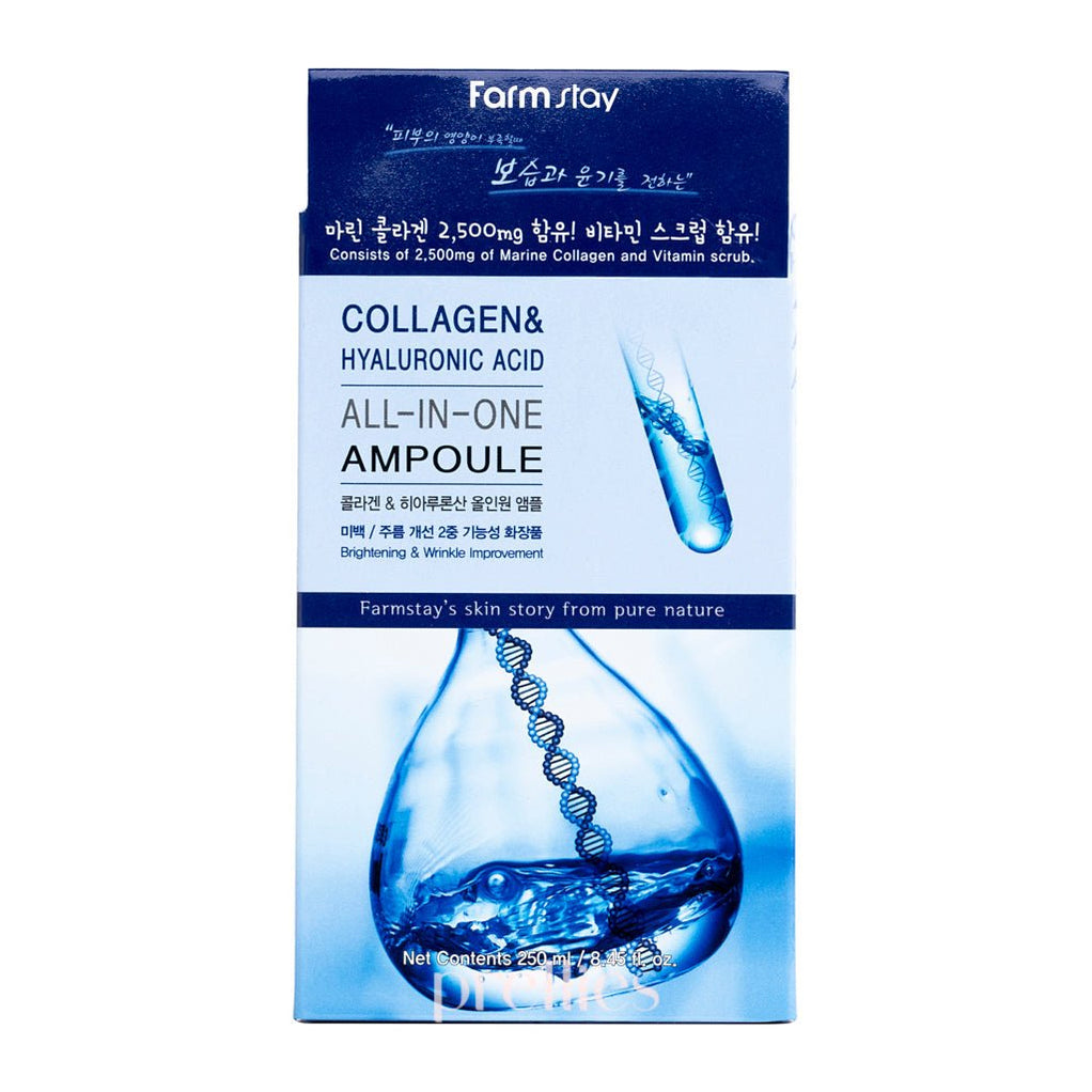 Farmstay Collagen & hyaluronic Acid AllinOne Ampoule 250ml — Pretties
