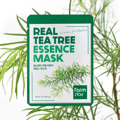 Farmstay Real Tea Tree Essence Mask (1 Sheet x 10pcs) 