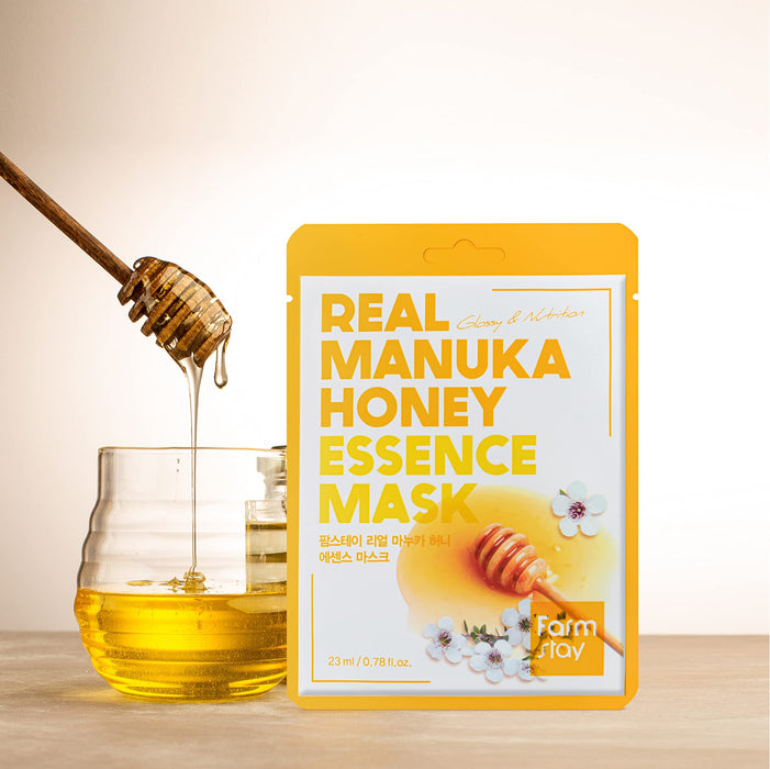Farmstay Real Manuka Honey Essence Mask (1 Sheet x 10pcs)