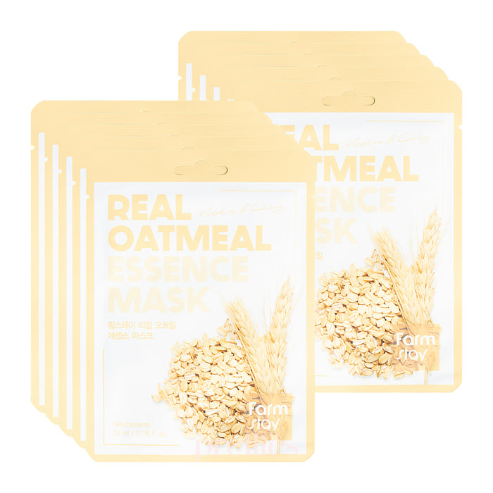 Farmstay Real Oatmeal Essence Mask (1 Sheet x 10pcs)