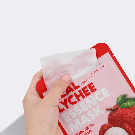 Farmstay Real Lychee Essence Mask (10 sheets/pack)