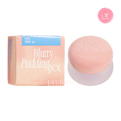 fwee Lip&Cheek Blurry Pudding Pot 5g (ND01 - Oh!)